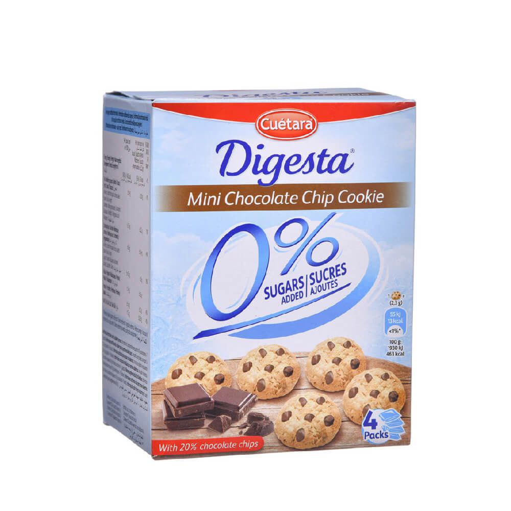 Печиво Cuetara Mini cookies з крихтами шоколаду без цукру 120г